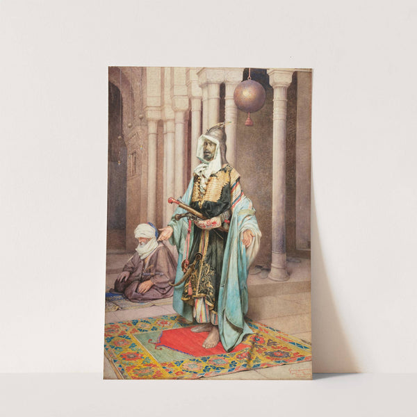 Praying at the Mosque by Giuseppe Signorini