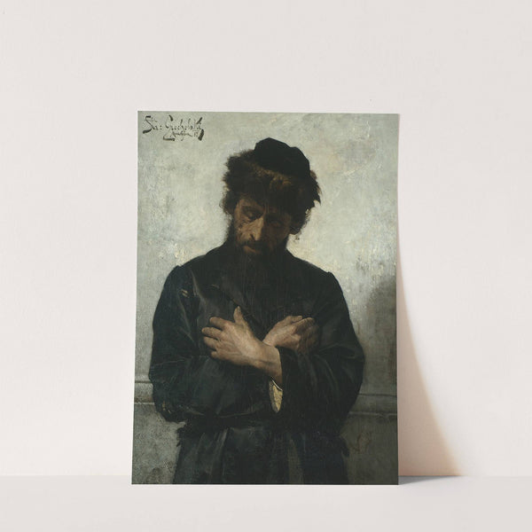 Praying Jew by Stanisław Grocholski