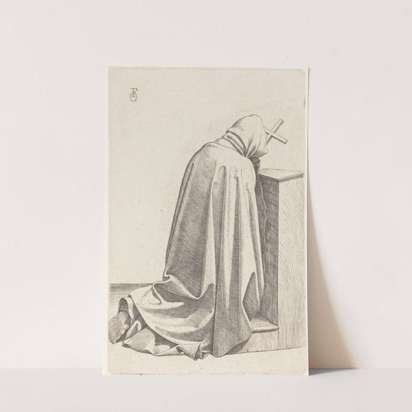 Praying Monk (1826) by Johann Friedrich Overbeck