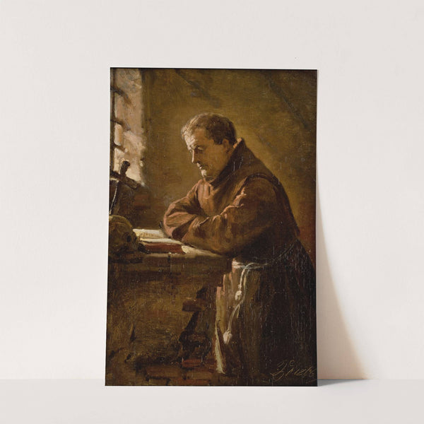 Praying Monk by Andrzej Bronisław Grabowski