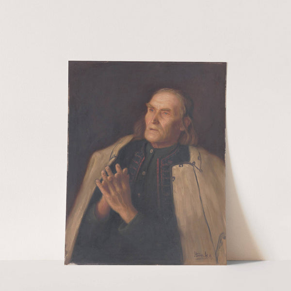 Praying Peasant by Štefan Straka