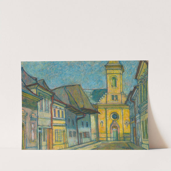 Pred Miklušovou väznicou by Konštantín Kövári-Kačmarik