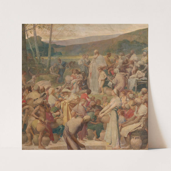 Prédication de saint Denis (1888) by Pierre-Victor Galland