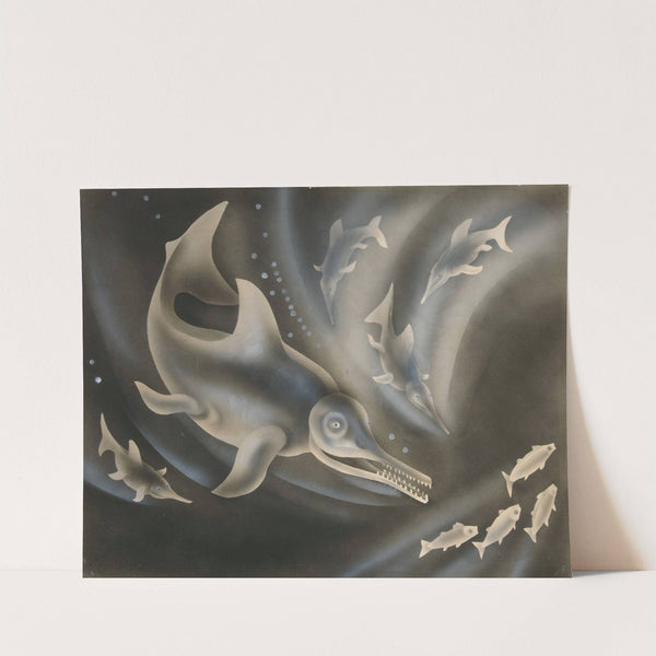 Prehistoric Animal (ca. 1930) by Hermann Post