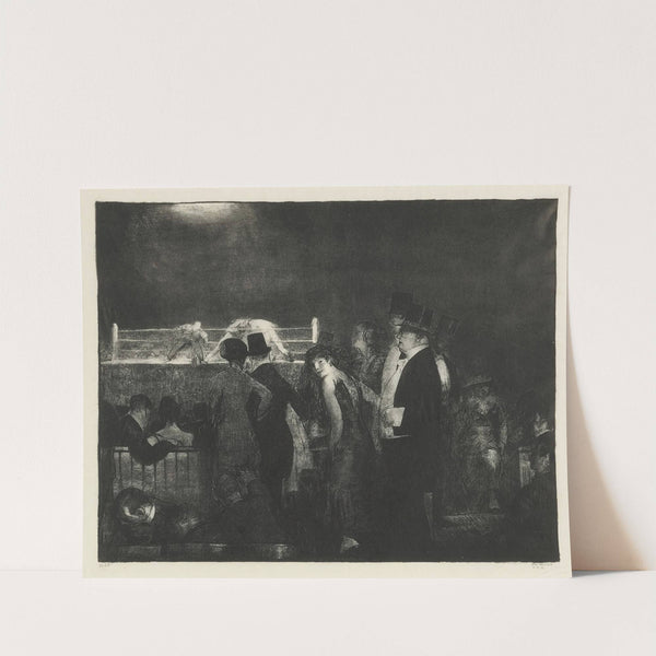 Preliminaries to the Big Bout by George Wesley Bellows