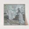 Preliminary sketch for ‘Greek Girls playing at Ball’ by Frederic Leighton