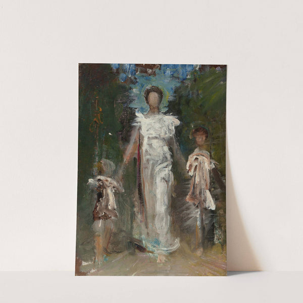 Preliminary Study for 'A Virgin' by Abbott Handerson Thayer