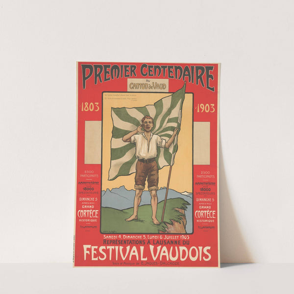 Premier Centenaire du Canton du Vaud – Festival Vaudois (1903) by Francis De Jongh