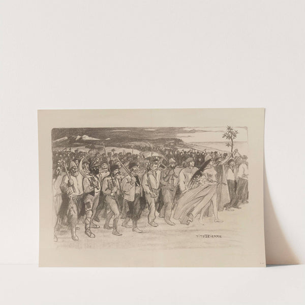 Premier mai (1894) by Théophile Alexandre Steinlen