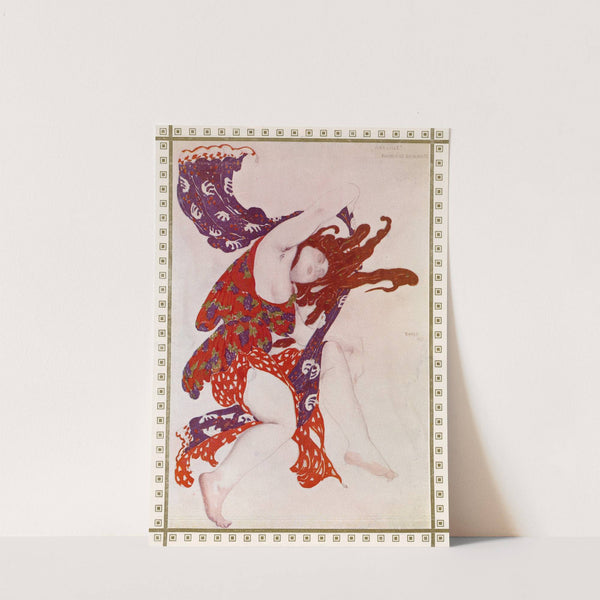 Première Bacchante de ‘Narcisse’ (1911) by Léon Bakst