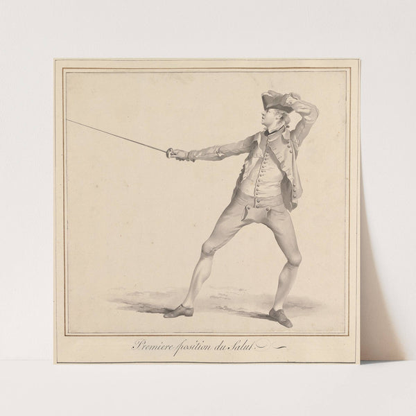 Premiere Position du Salut (1763) by James Gwin