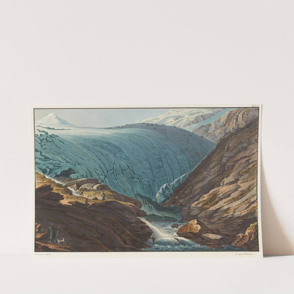 Première source du Rhein posterieur by Johann Ludwig Bleuler