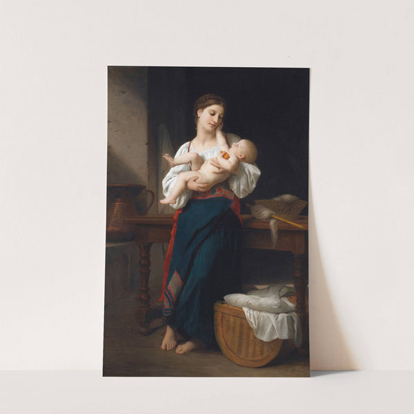 Premières caresse (1901) by William Bouguereau