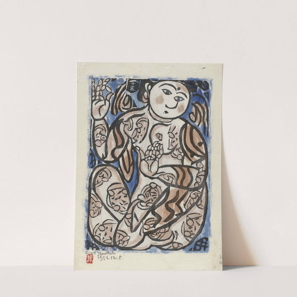 Prent by Munakata Shikō