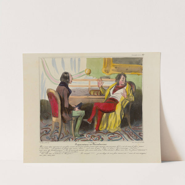 Préparateur au baccalauréat (1836-1838) by Honoré Daumier