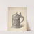 Preparatory Drawing for an Illustration of a Seventeenth-Century Dutch Tankard from the Demidov Collection by C. Prosdocimi