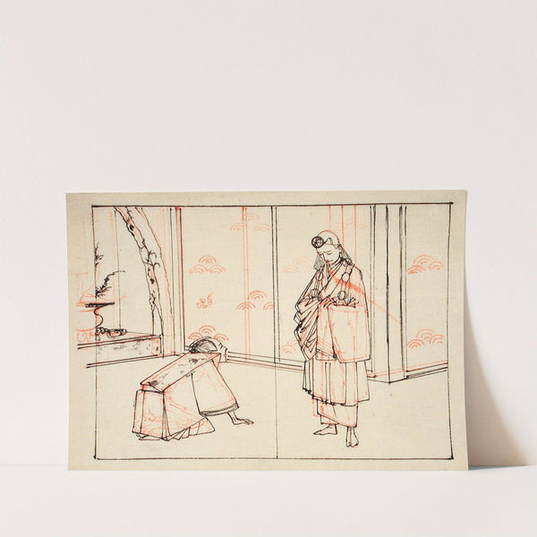 Preparatory Drawing for an Illustration of the Book; Mirror of Famous Japanese Generals by Tsukioka Yoshitoshi