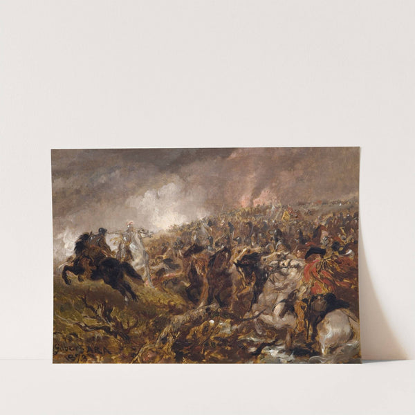 Preparing For The Charge by Sir John Gilbert