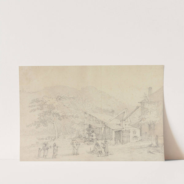 Preparing for the Field, Trinidad by Richard Bridgens