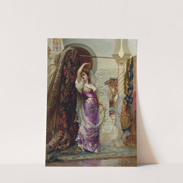 Preparing For The Performance by Édouard Frédéric Wilhelm Richter