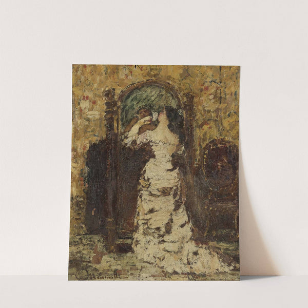 Preparing For The Soiree by Adolphe Monticelli