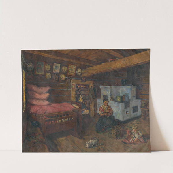 Preparing the Lunch by Gustáv Mallý