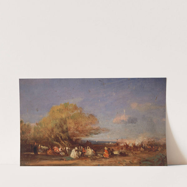 Près d’Alger (1859) by Félix Ziem