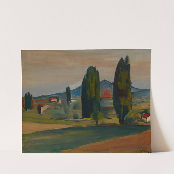 Près de Vaison (Vaucluse) (1928) by Georges Kars
