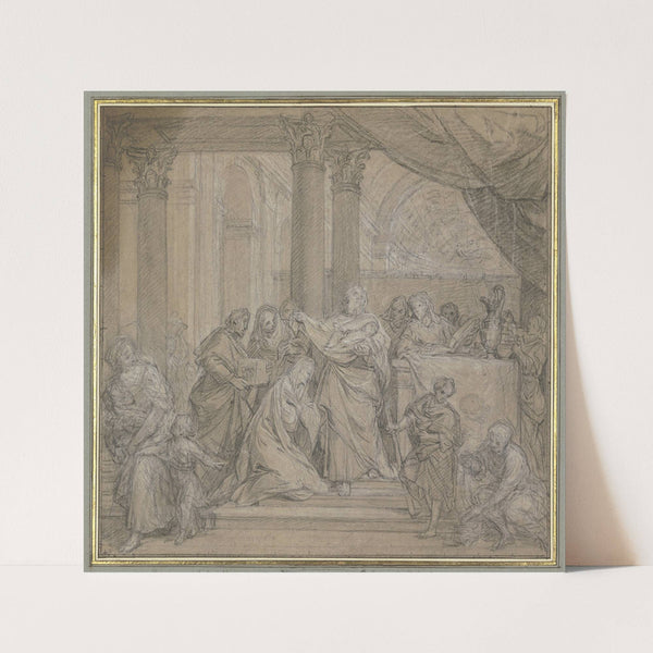 Presentation at the Temple (1715) by Louis de Boullogne