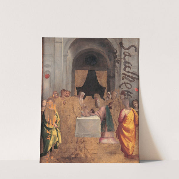 Presentation at the Temple (1510 - 1540) by Benvenuto Tisi