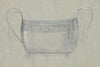 Presentation drawing (reworked) for a sugar bowl