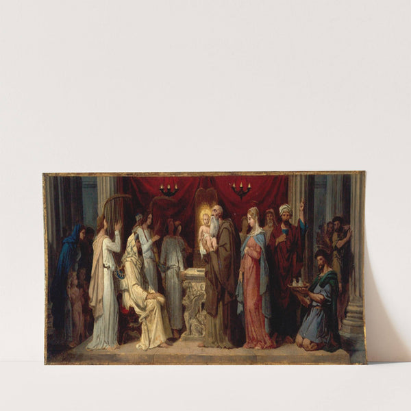 Presentation Of Jesus In The Temple (1849) by Merry-Joseph Blondel