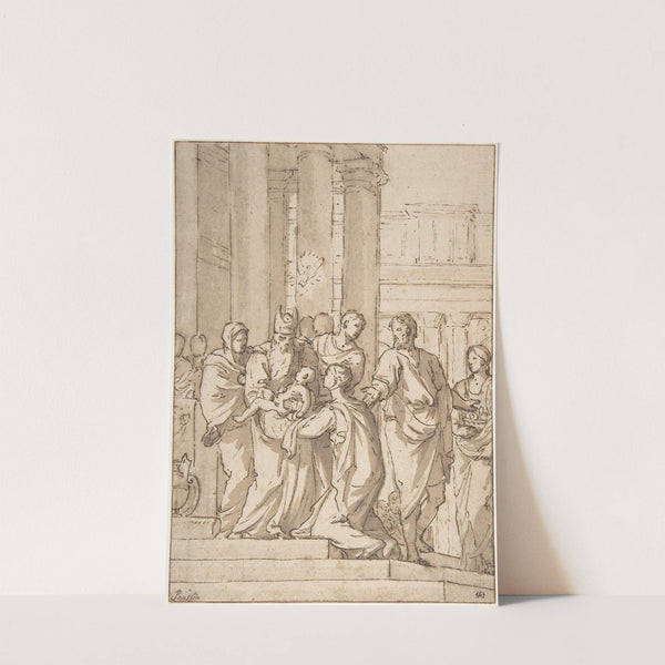 Presentation of the Infant Jesus in the Temple (ca. 1643) by Charles Mellin