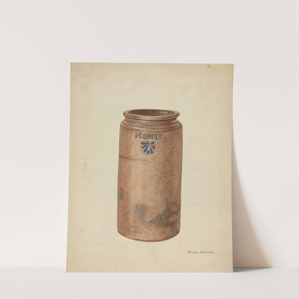 Preserve Jar by Yolande Delasser