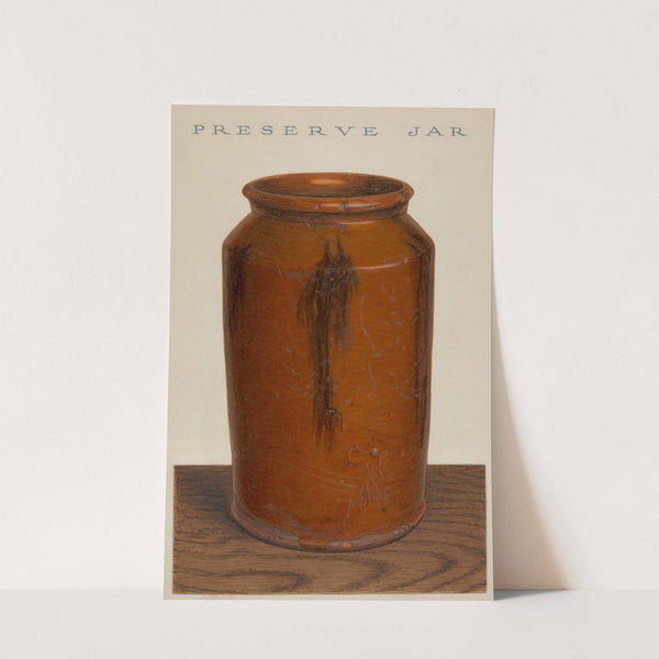Preserve Jar by Alfred Parys