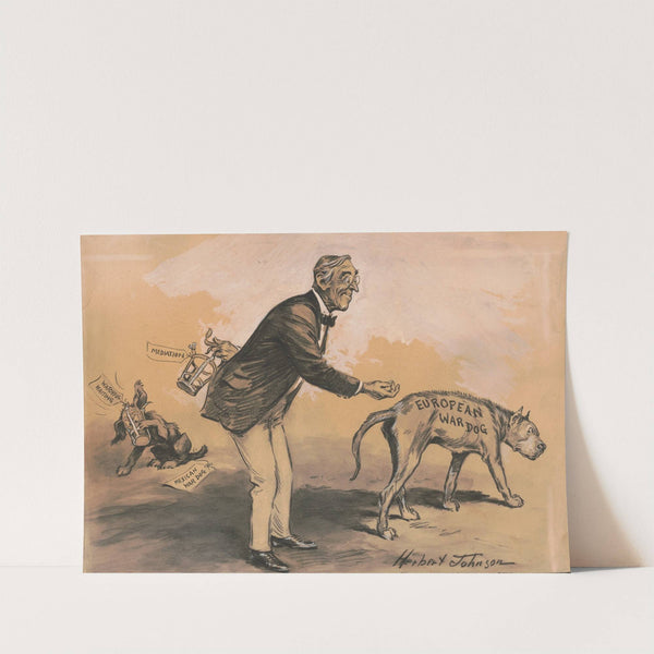 Fate of the rebel flag (1861) by William Bauly