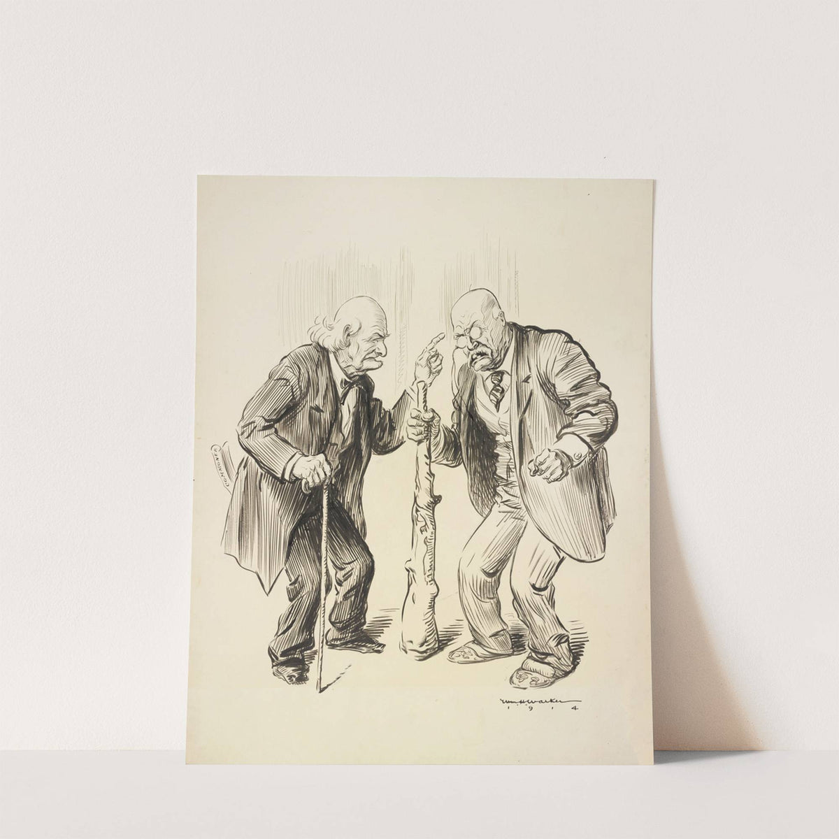 Presidential Candidates. 1952 (1914) by William Henry Walker