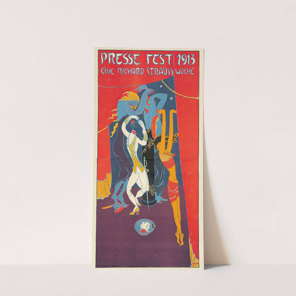 Presse Fest (1913) by Albert Weisgerber