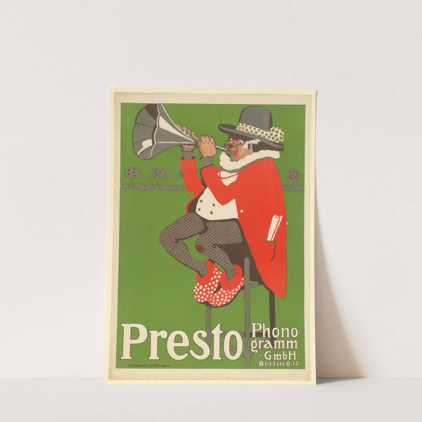 Presto Phonogramm GmbH Berlin (1907) by Paul Scheurich