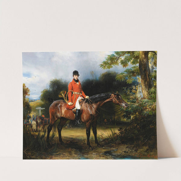 Presumed portrait of future Comte de Plaisance by François-Gabriel-Guillaume Lépaulle