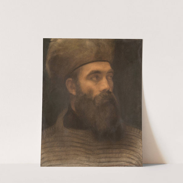 Presumed portrait of Henri Fantin-Latour by Félix Bracquemond