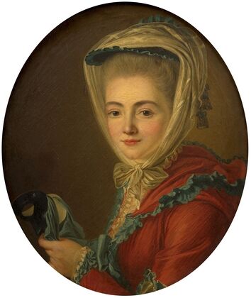 Presumed portrait of Henriette Caudron, the wife of the artist (1768)