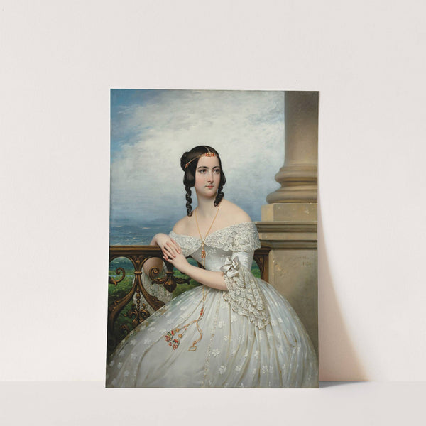 Presumed Portrait Of Miss White by Joseph-Désiré Court