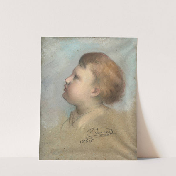 Presumed portrait of Norbert Janmot (1868) by Louis Janmot