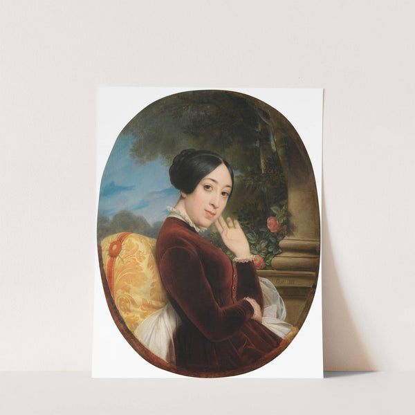 Presumed portrait of Pauline Viardot by François-Edouard Picot