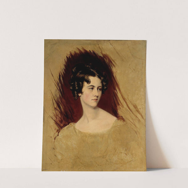 Presumed portrait of Princess Clementine of Metternich by Sir Thomas Lawrence