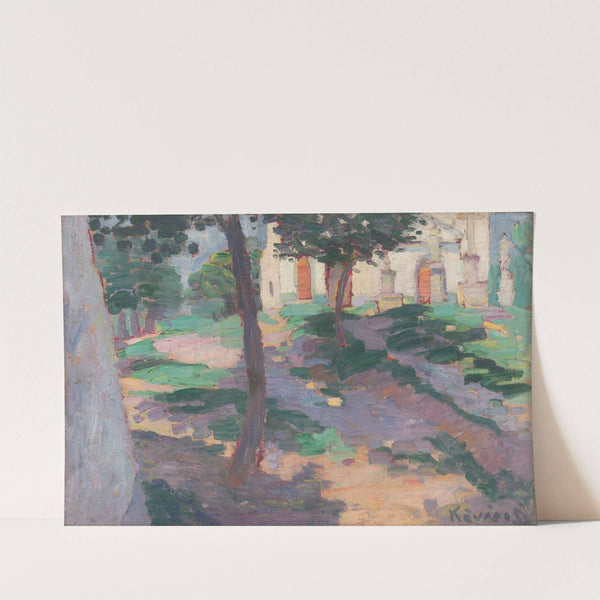 Pri kostole by Konštantín Kövári-Kačmarik