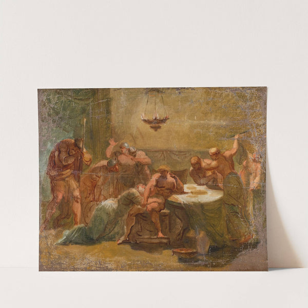 Priam before Achilles by Louis Masreliez