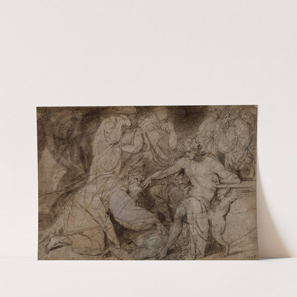 Priam pleading with Achilles for the body of Hector by Gavin Hamilton