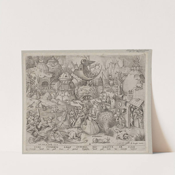 Pride (1558) by Pieter van der Heyden
